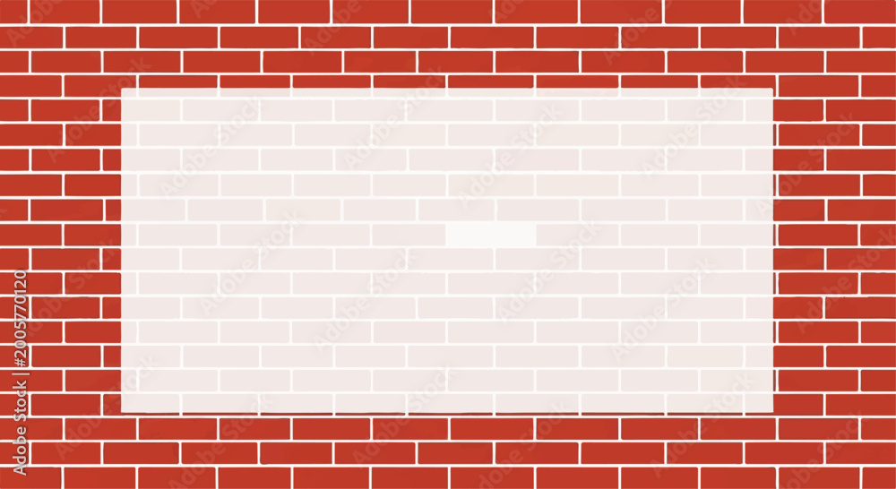 Fotografie Brick wall with blank copyspace