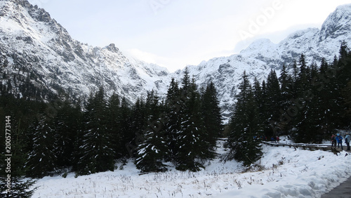 Morskie Oko, or Eye of the Sea, is the largest and fourth deepest lake in the Tatra Mountains in southern Poland. It is located deep in the Tatra National Park, in the Rybi Potok Valley