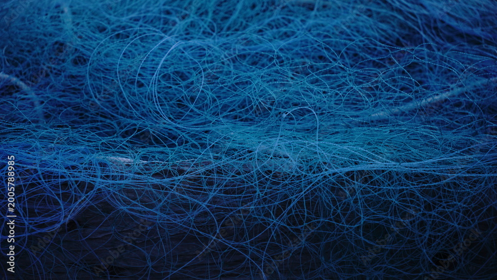 Obraz premium fishing net filament background