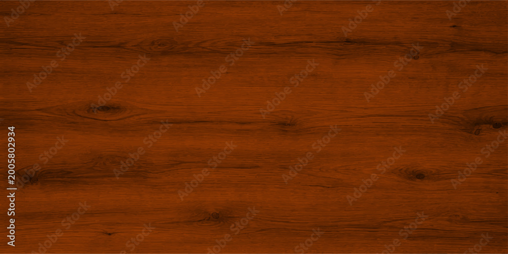 Naklejka premium A close-up view reveals the warm, inviting tones and intricate grain patterns of rich brown wood.