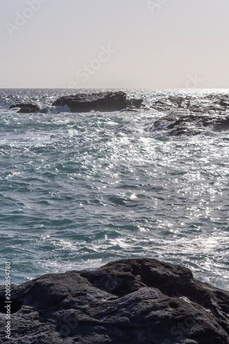 三浦市城ヶ島の磯と海の風景