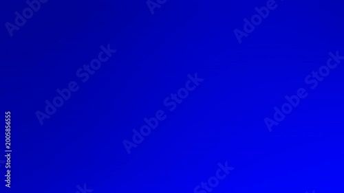 Deep blue abstract background with glowing gradient. Smooth blur movement loop