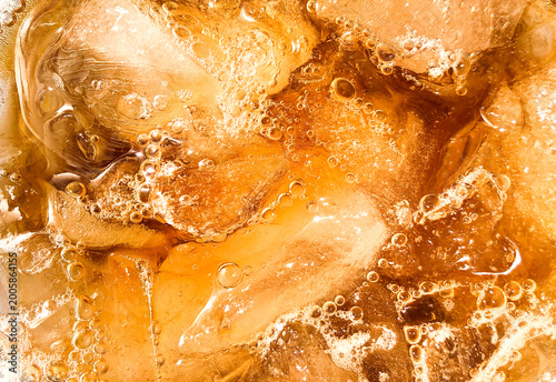 close-up iced tea drink