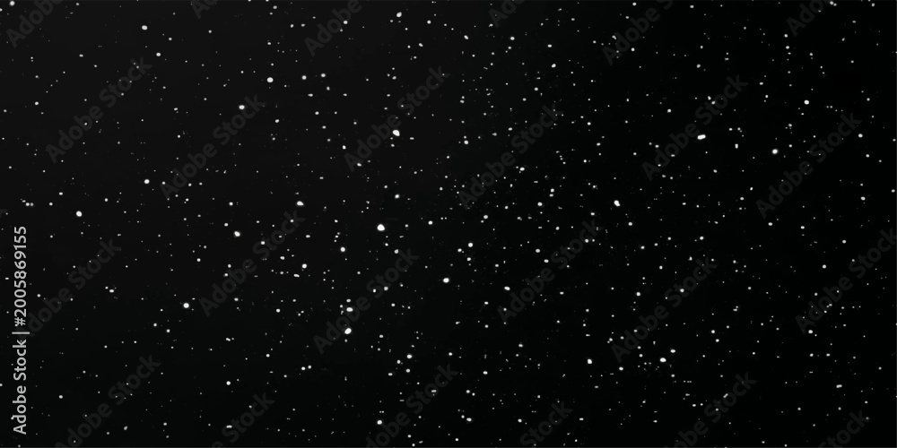 Obraz premium A celestial spectacle unfolds against an inky black canvas, showcasing a myriad of luminous stars scattered across the vastness of the night sky. for Website. Background, Branding