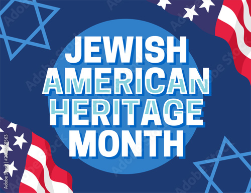 Foto Happy Jewish American Heritage Month
