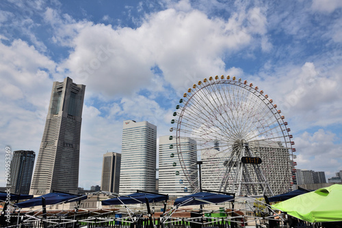 みなとみらいの街の風景