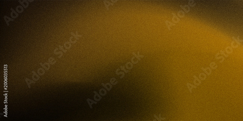 Black noise seamless gradient pattern with golden light leak bg. Festive vector illustration with watercolor effect and paper texture. Blurred abstract background