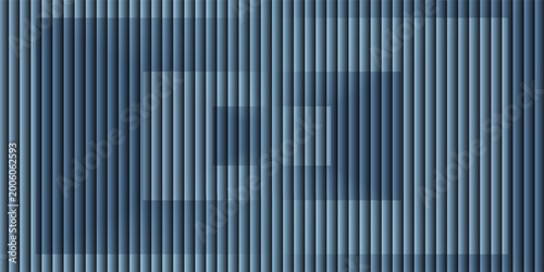 Billede på lærred abstract geometric layered squares composition, centered overlapping square shap