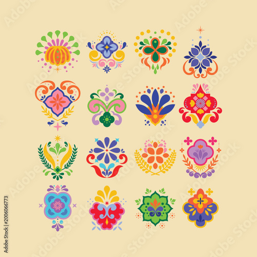 Mexican Object Ornament Decoration Illustration