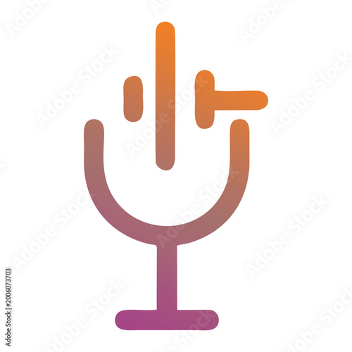 icrophone Logo Collection With Gradient