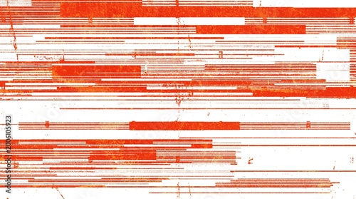 Canvastavla Monochrome distressed line pattern texture