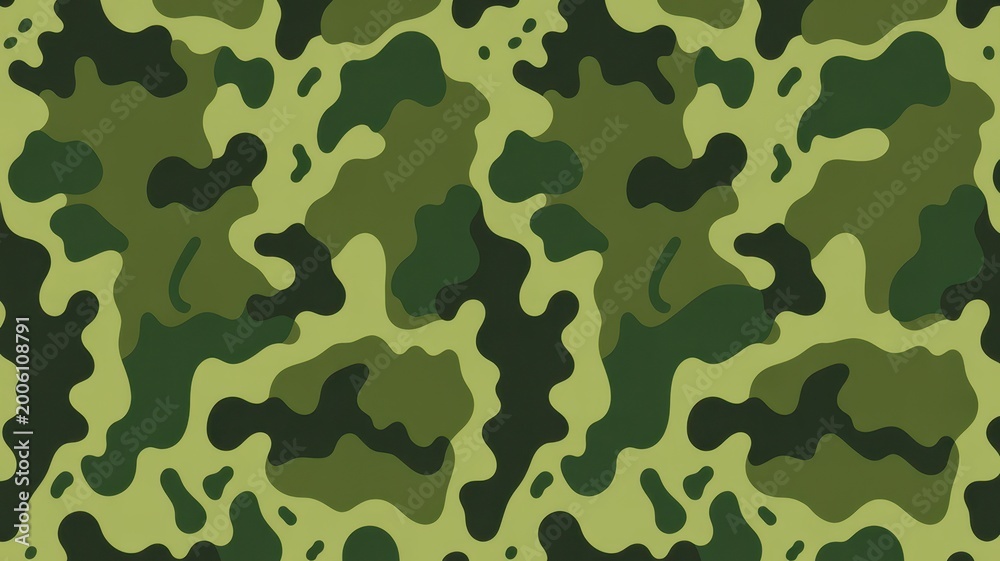 Fototapeta premium Classic army camouflage pattern background