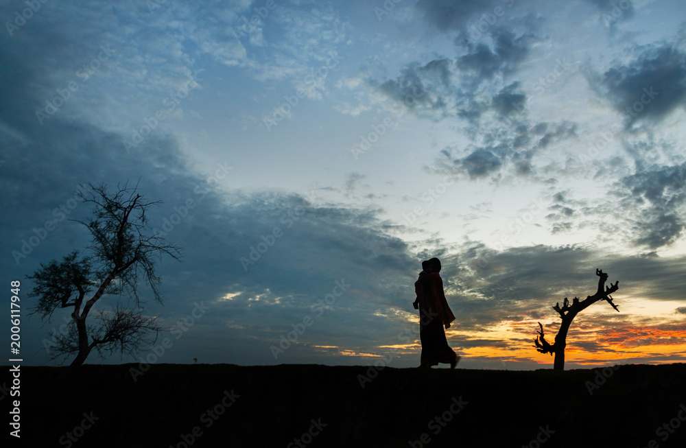 Fototapeta premium Quiet evening scene