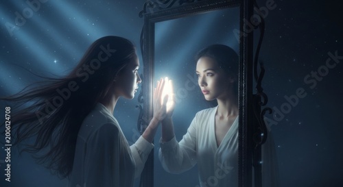 Two Women Facing Off in an Intense Argument