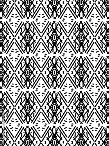 Layered fabric patterns, a traditional weaving art form called ikat.