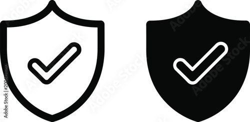 Canvastavla Shield icons representing security and verification with check marks for website