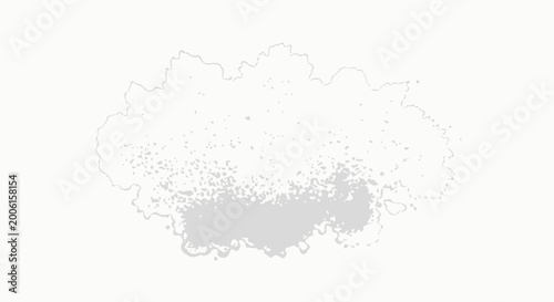 Tableau sur toile Smoke Cloud Fog Misty Atmosphere.