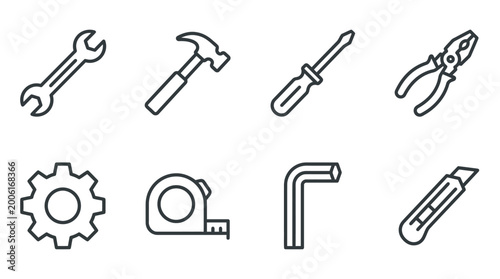 Quadro su tela Tools for construction and repair work 2.