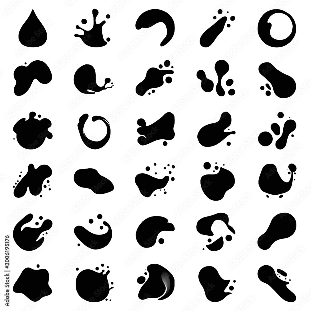 Fototapeta premium Set of black silhouette animals including cats birds butterflies and nature elements in a seamless vector pattern design