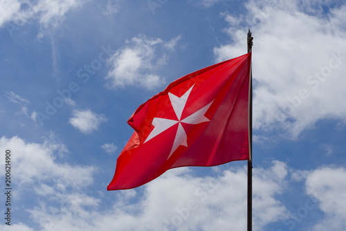 Slika na platnu Maltese Cross flag