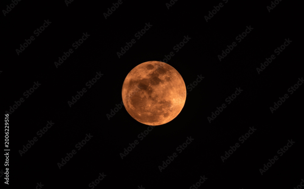 Obraz premium The full moon in May is known as the Flower Moon, marking the peak of spring with abundant blooming flowers. It is known as Buddha Purnima or Vesak, a sacred day in Buddhism commemorating the birth.
