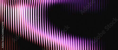 Grainy noise texture overlapping vivid pink, bright purple, and deep magenta vertical corrugated streaks for fusion web banner designs.