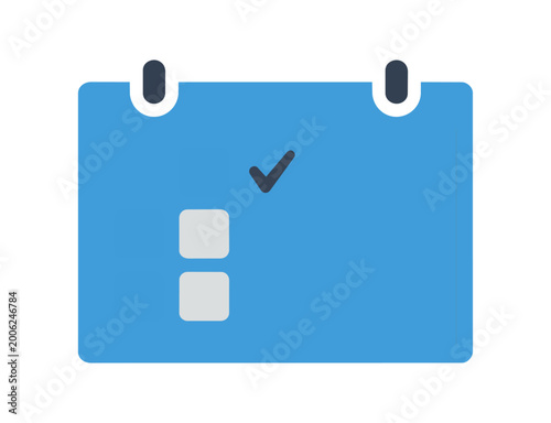 Calendar icon illustration for scheduling and time management