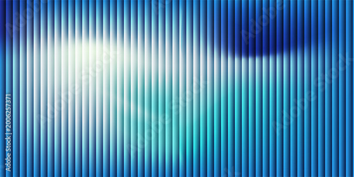 Bild auf Leinwand Glass gradient texture with teal and navy ripple pattern and smooth light distortion