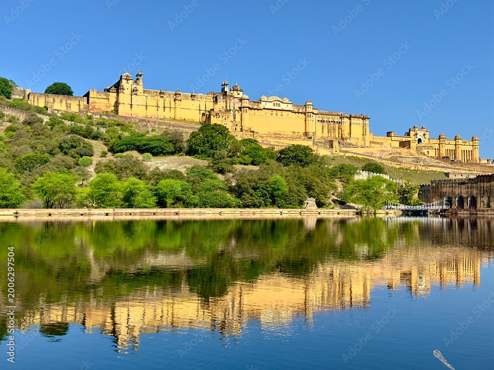 Fototapeta premium Fort Amber in Jaipur (Indien)