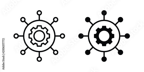 Photos Useful functions icon element for design. Vector symbols