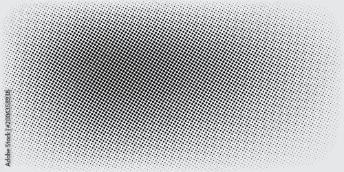 Tableau sur toile Halftone dotted abstract background