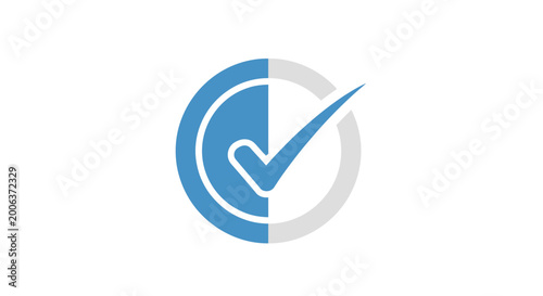 Free Download Blue Check Mark Icon Symbol. - GFXLoad