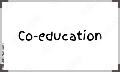 Tableau sur toile Co-education