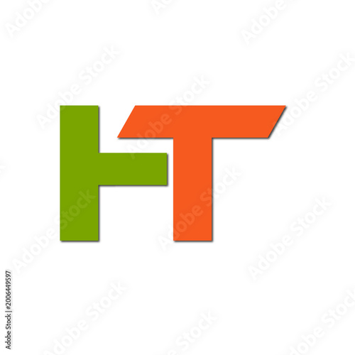 Web line modern color full logo design