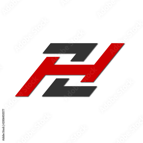 Web line modern color full logo design