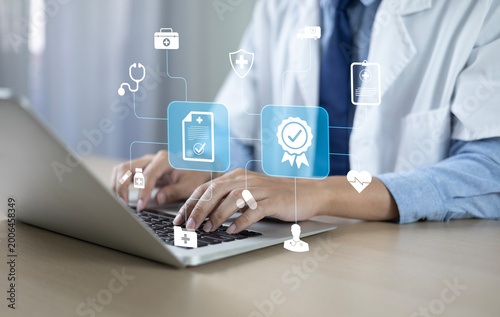 Medical service quality certification, GMP quality improvement certification, good manufacturing practices, pharmaceutical concepts, standards certification, ISO certification.
