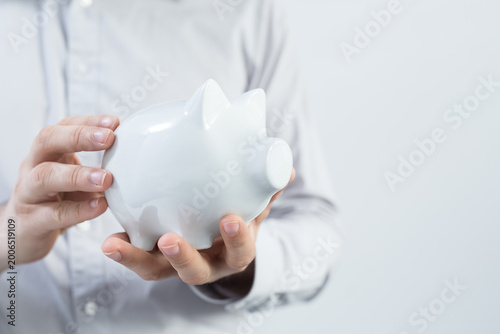 Person's hands holding a wh...