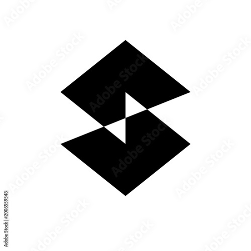 Abstract Geometric Triangle Pattern Logo Design. Free Download Abstract Geometric Triangle Pattern Logo Design. - GFXLoad