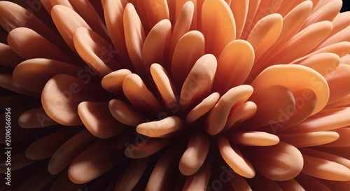 Close-up of vibrant orange flower petals