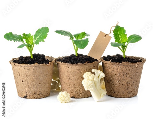 Cauliflower Seedlings.