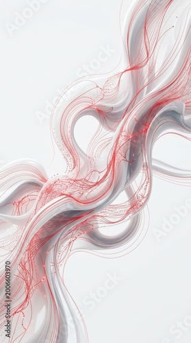 Abstract Smoke and Swirl Designs with Elegant Flowing Lines