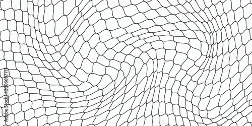 Mesh texture for fishing nets. Seamless pattern for sportswear or soccer goal, volleyball net, basketball hoop, hockey, athletics. Abstract net background for sports vector illustration