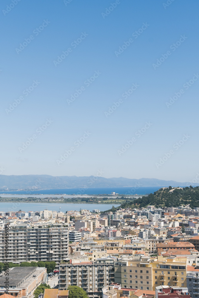 Obraz premium イタリアのサルデーニャ島カリアリの風景