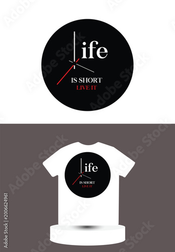 vector illustration of a set of icons for web design and t-shirt 
