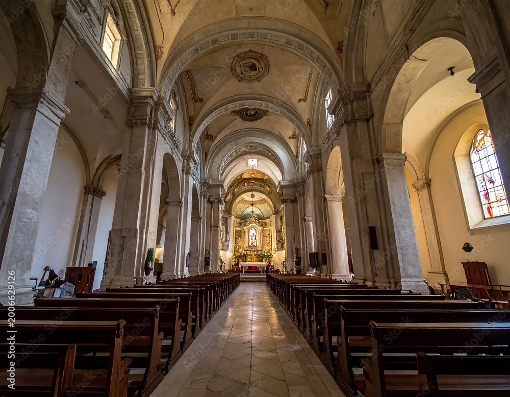 Obraz premium Church interior. (1)