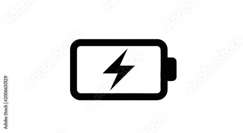 Free Download Vector illustration of battery charging icon vector illustration on a transparent background - GFXLoad