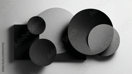 Rounded shapes no sharp edges.