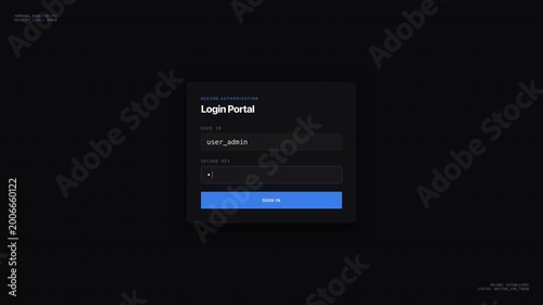 Secure Login Portal Grants Access After Successful Authentication