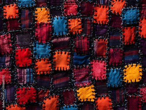colorful fabric background