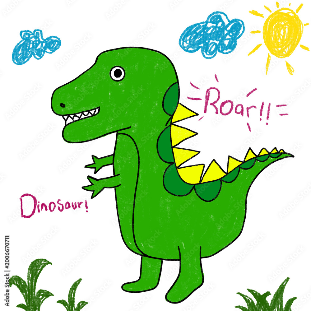 Fototapeta premium Dino